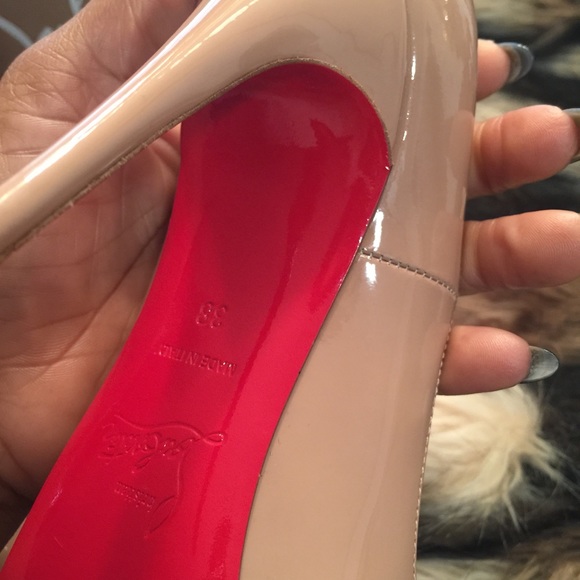 Christian Louboutin Size 38 Nude So Kate Pumps - Picture 6 of 8